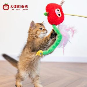 Baby Three Cat Teasing Stick Plush Series Blind Box wholesale official product image