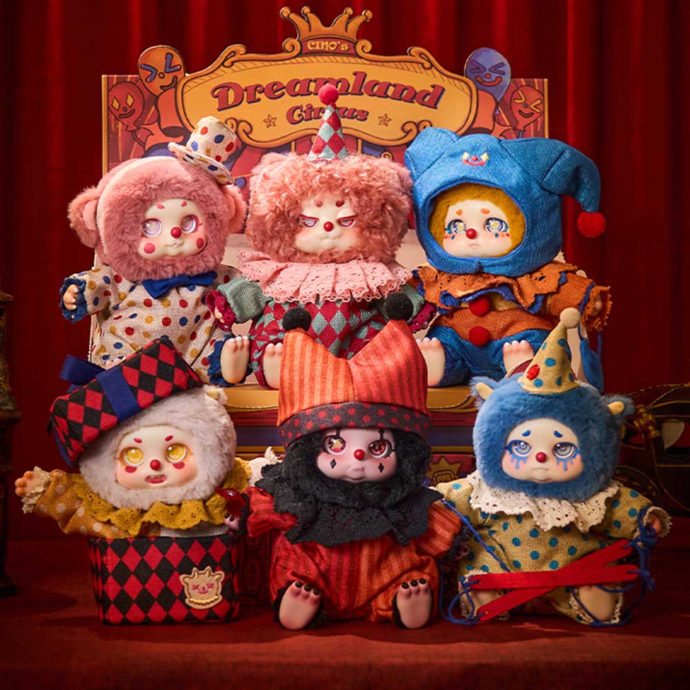 Cino Dreamland Circus Series Plush Blind Box Dreamcore Aesthetic