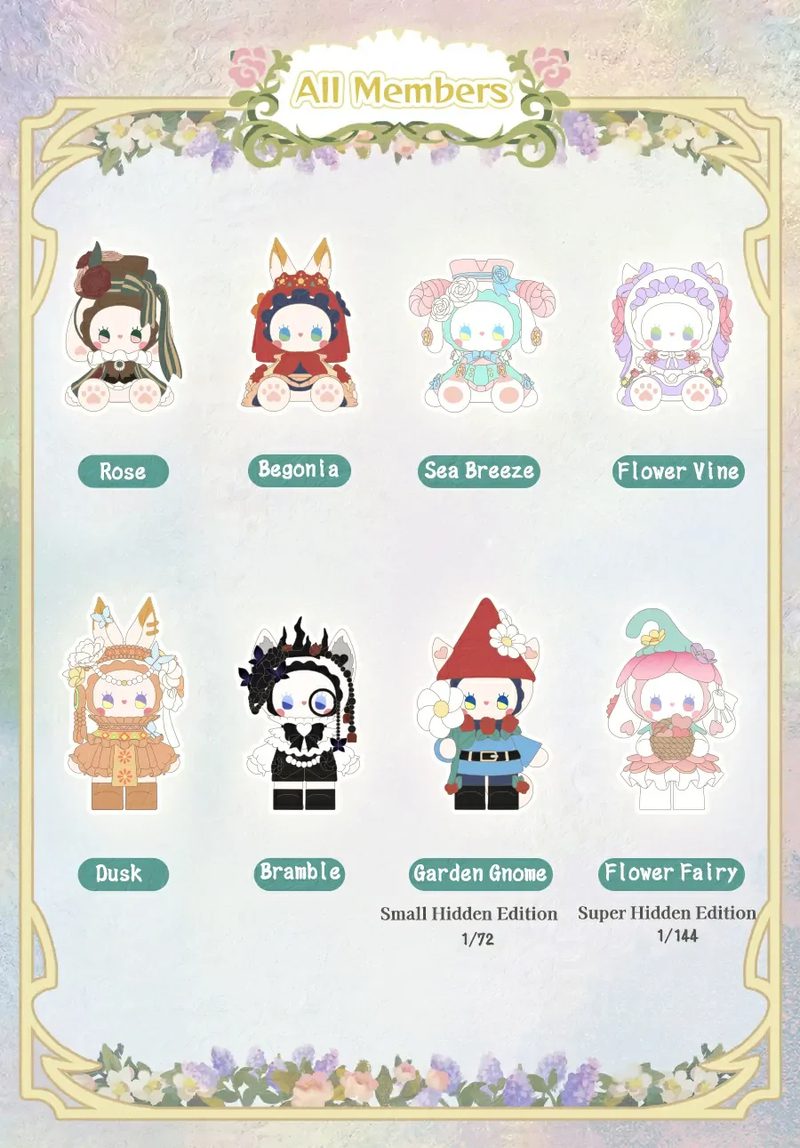 Emma Secret Forest Garden Date Series Blind Box Wholesale Official Pvc Figure Image