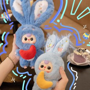 Caixa cega de pelúcia Baby Three Lily Rabbit Town V3