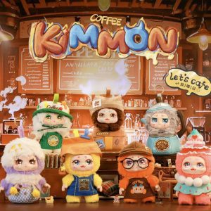 KIMMON Série Let's Cafe – Caixas Surpresa com Pelúcias – Imagem principal para venda no atacado