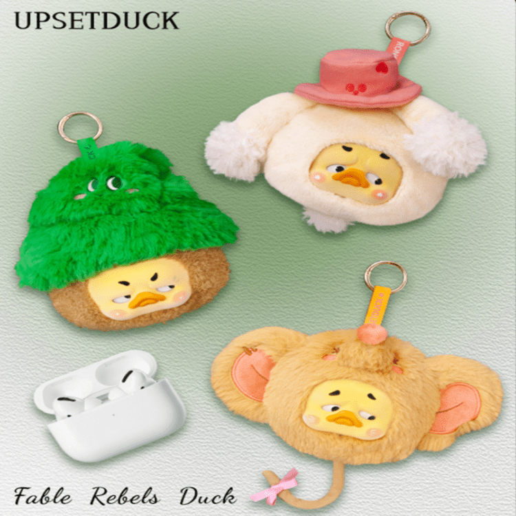 Upsetduck Fable Rebels Duck Plush Earphone Case Blind Box Wholesale Official Product Image