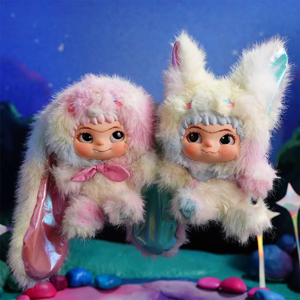 Wakuku Fox And Bunny Plush Blind Box Product Image