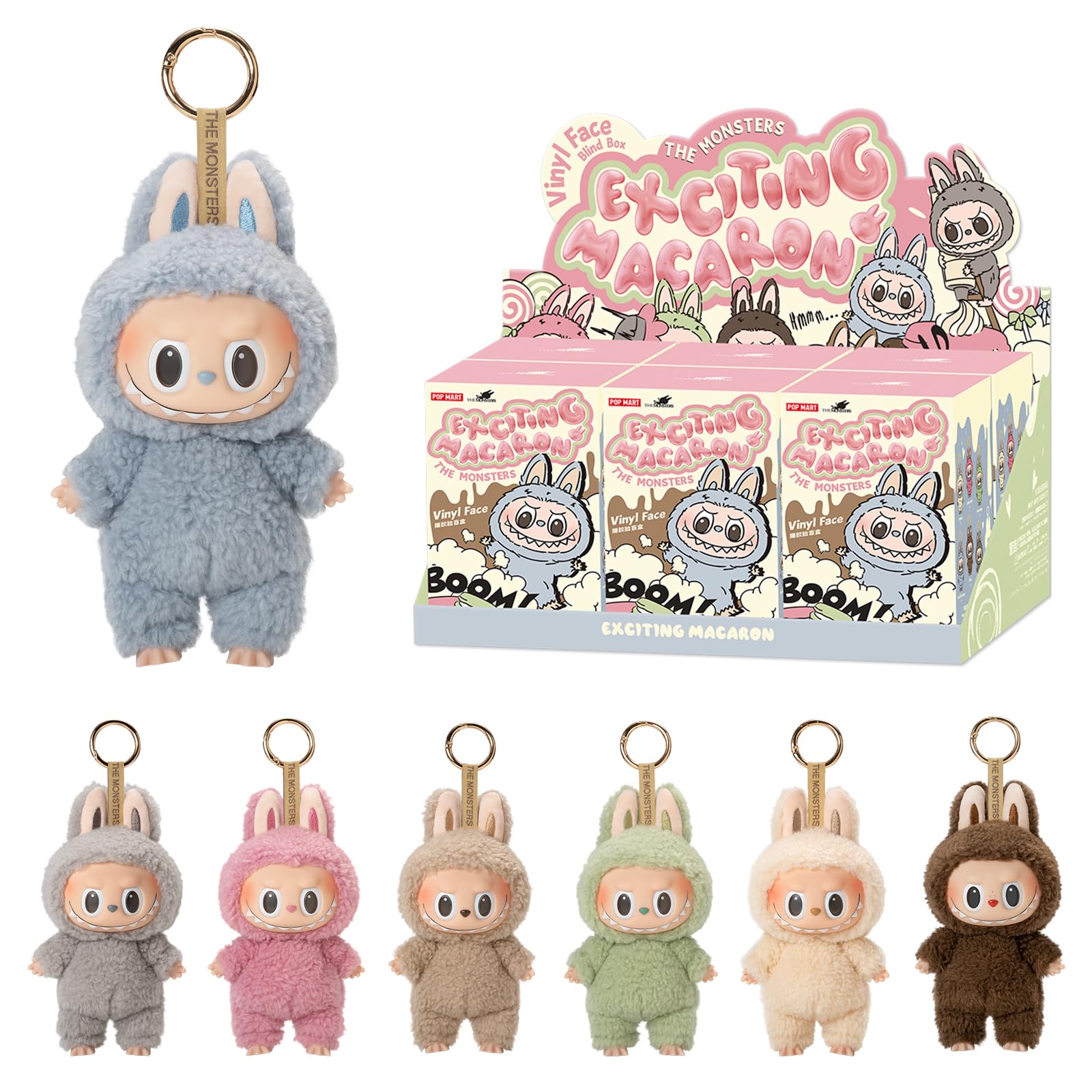 Labubu 1.0 Macaron Labubu Blind Box Style Image