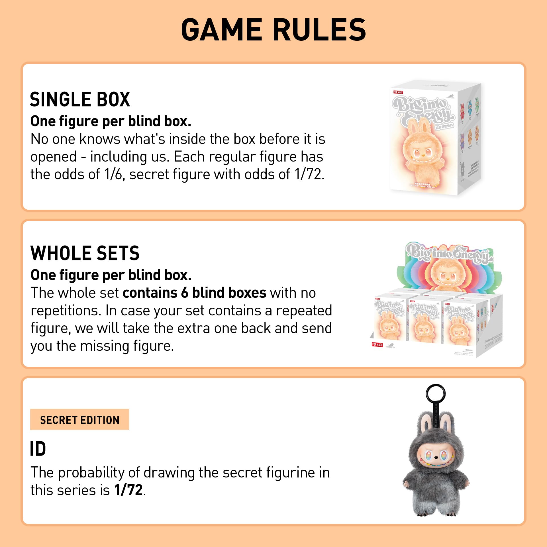 Labubu 3.0 The Monsters Big Into Energy Wholesale Blind Box Image