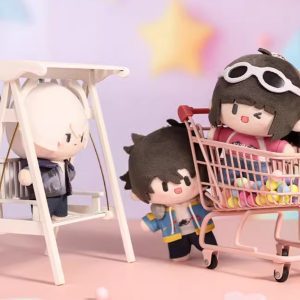 Link Click Lu Guang 12cm polyester plush doll image