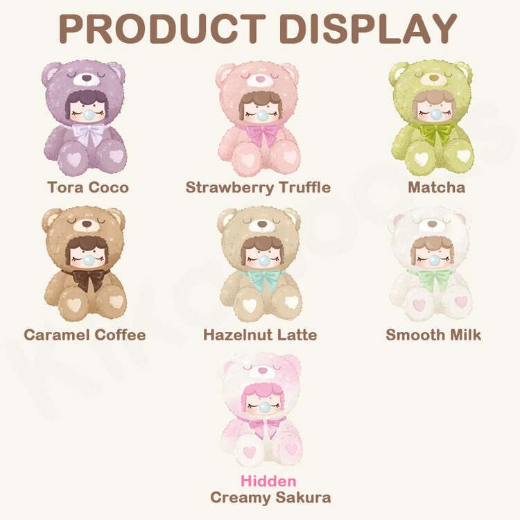 แนนซี่ ช็อกโกแลตสีสันสดใส หมีน่ารัก