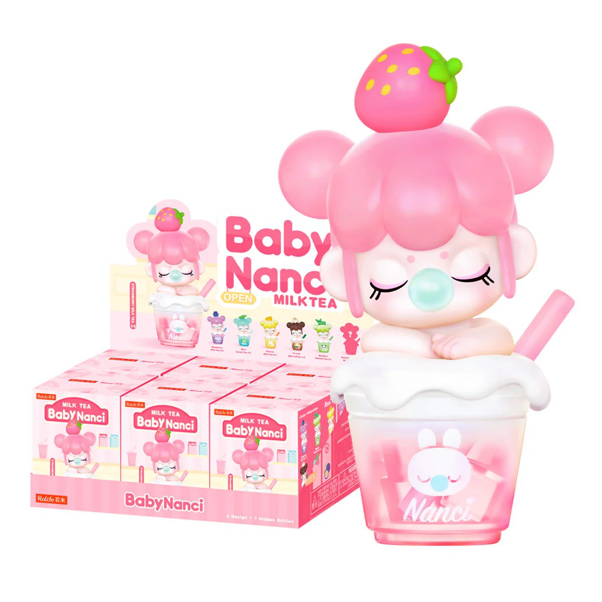 Baby Nanci Milk Tea Series Plush Blind Box