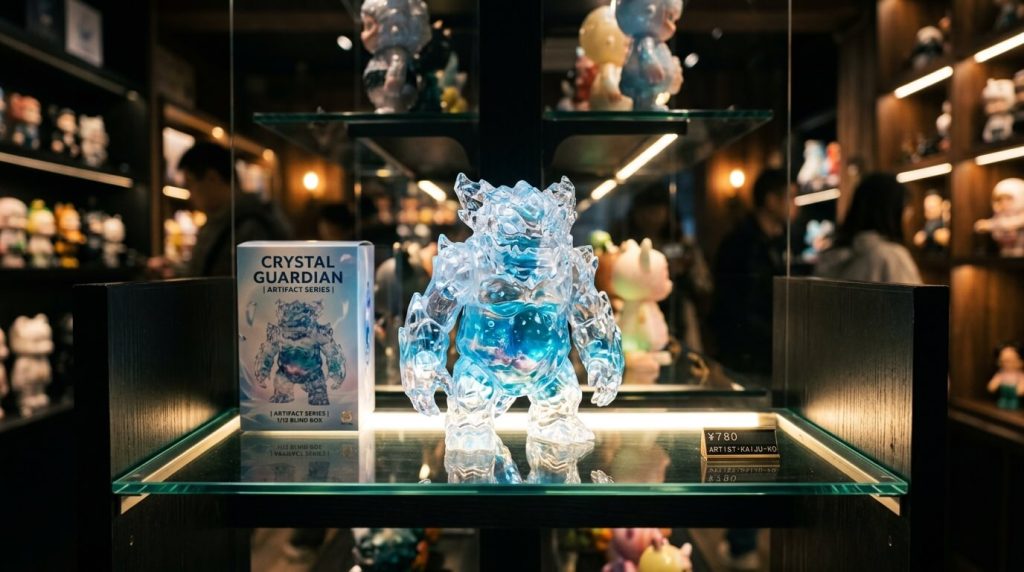 Una fotografía de alta calidad de un escaparate en el interior de una boutique 2 1