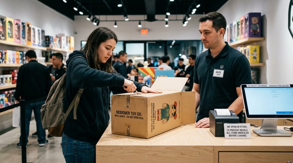 A High Quality Retail Operations Shot At A Store Checkout A 2