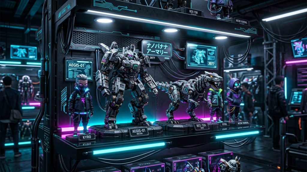 Cyberpunk And Mecha Blind Boxes: Appealing To Male Collectors Product Image