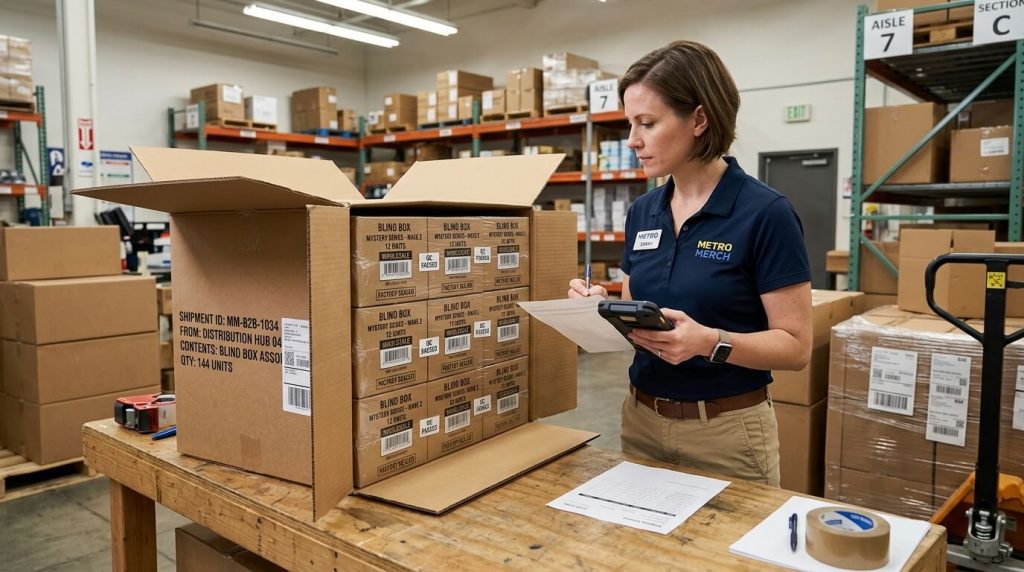 Wholesale Blind Box Master Carton Inspection