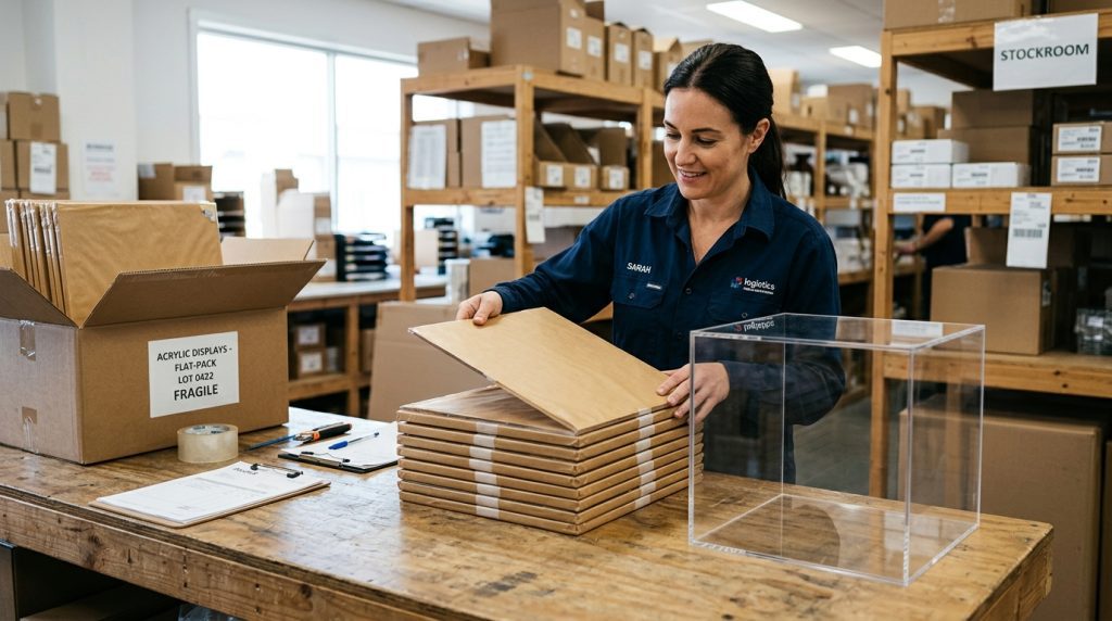 A Analytical Operations Shot On A Stockroom A Store Manager 2