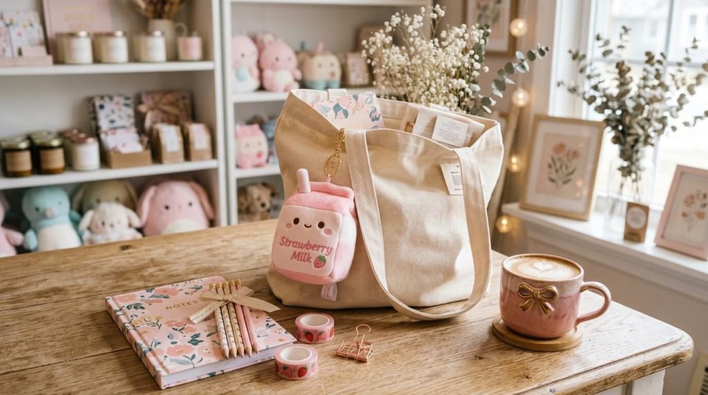 A Beautiful Lifestyle Retail Display In A Cute Gift A 2