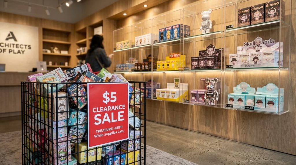 Dump Bins Vs. Neat Shelves: Best For Clearance Blind Boxes? Product Image