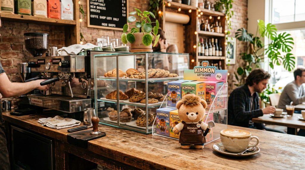 Kimmon Let'S Cafe Series: Cafe-Themed Plush Blind Box Retail Guide Product Image