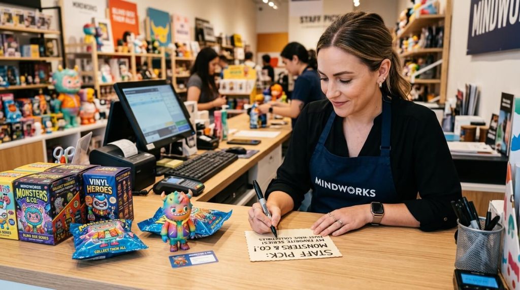 A Operational Photography Shot At A Retail Checkout A 2