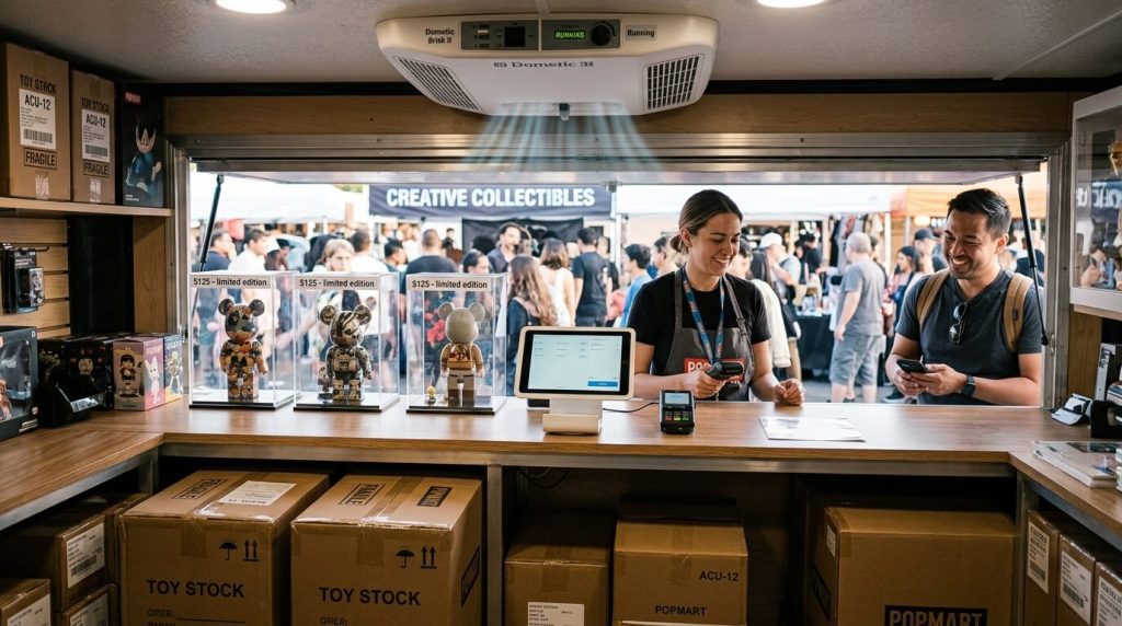A Operational Photography Shot Taken From Inside A Retail 2