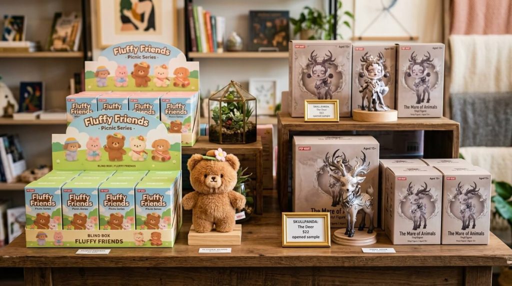 A Organized Retail Display Table Designed For A Beginner The 2