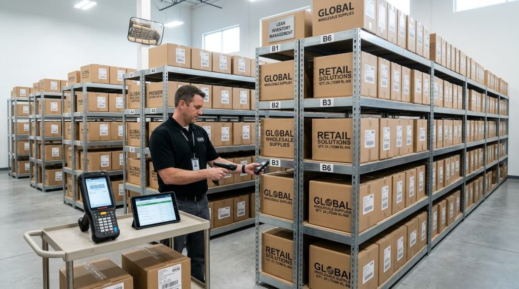 A Wholesale Operational Shot In A Meticulously Clean Retail 2