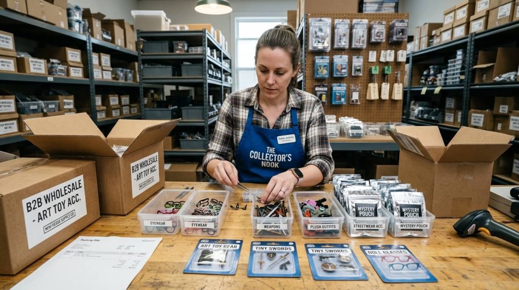 A Wholesale Operational Shot On A Backroom Inventory A Store 2