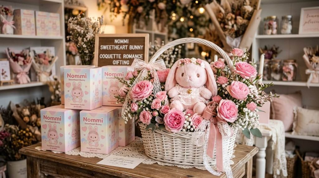 A Highly Romantic Retail Display Inside A Premium Floral 1