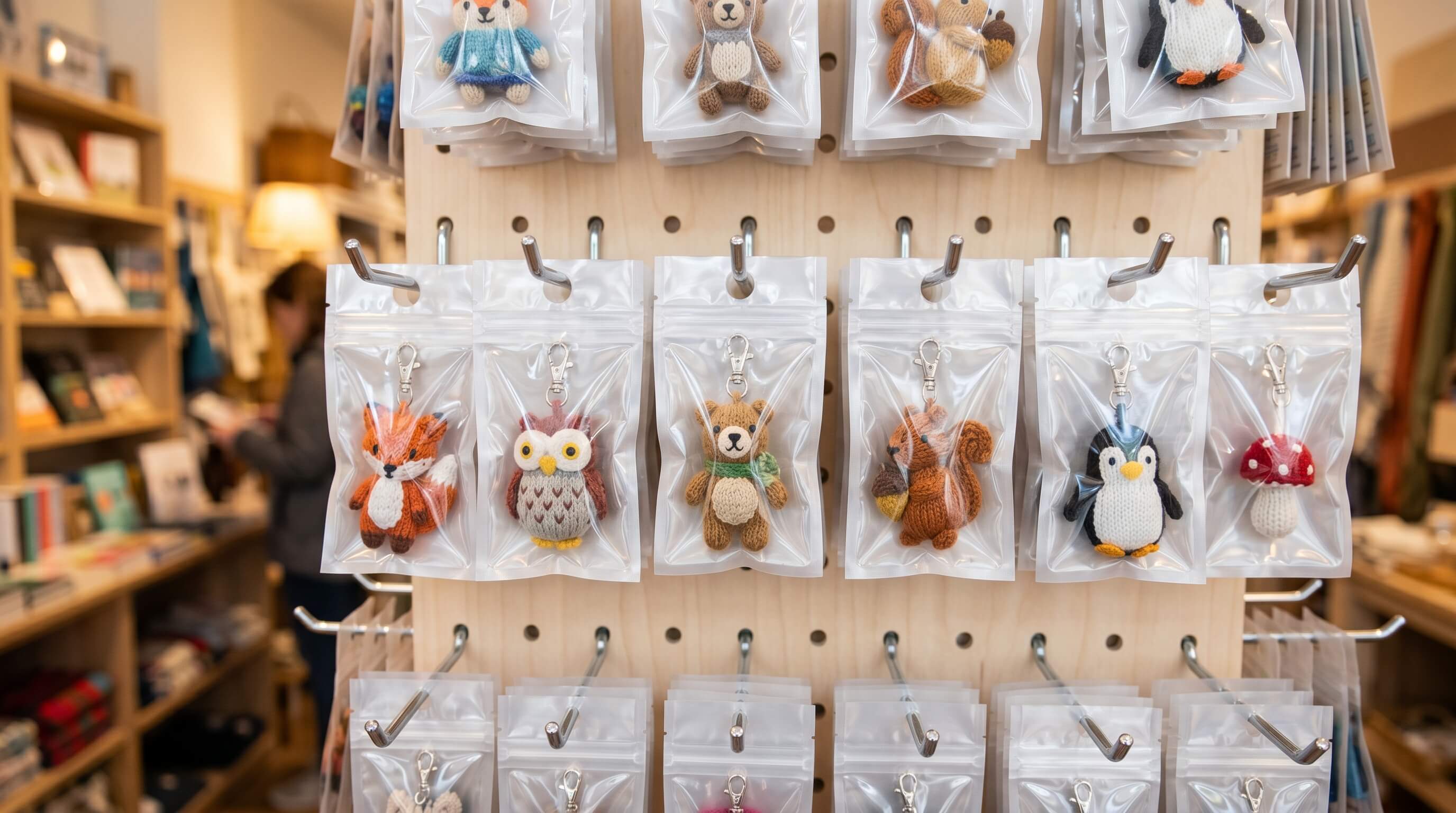 Baby Three Zipper Bag Packaging And Retail Display Check