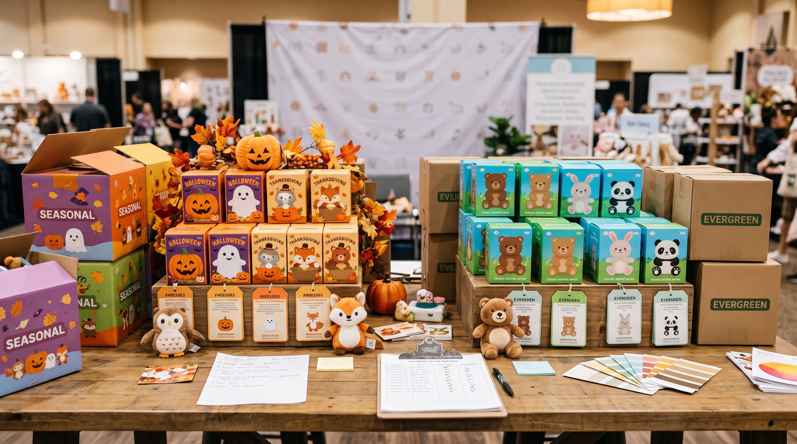 Seasonal And Evergreen Plush Blind Box Assortment Planning