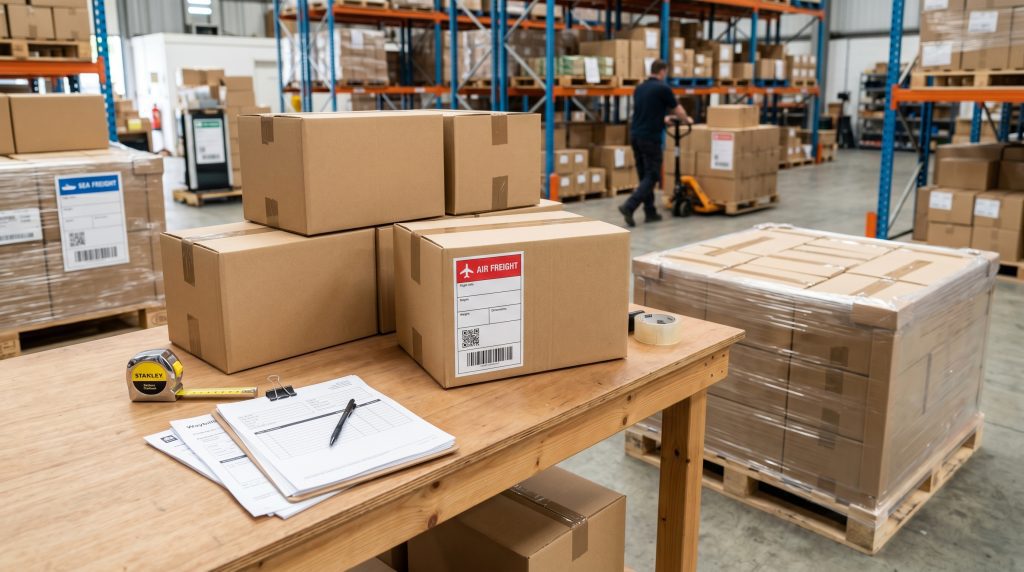 Wholesale Blind Box Cartons Prepared For Air And Sea Freight Comparison