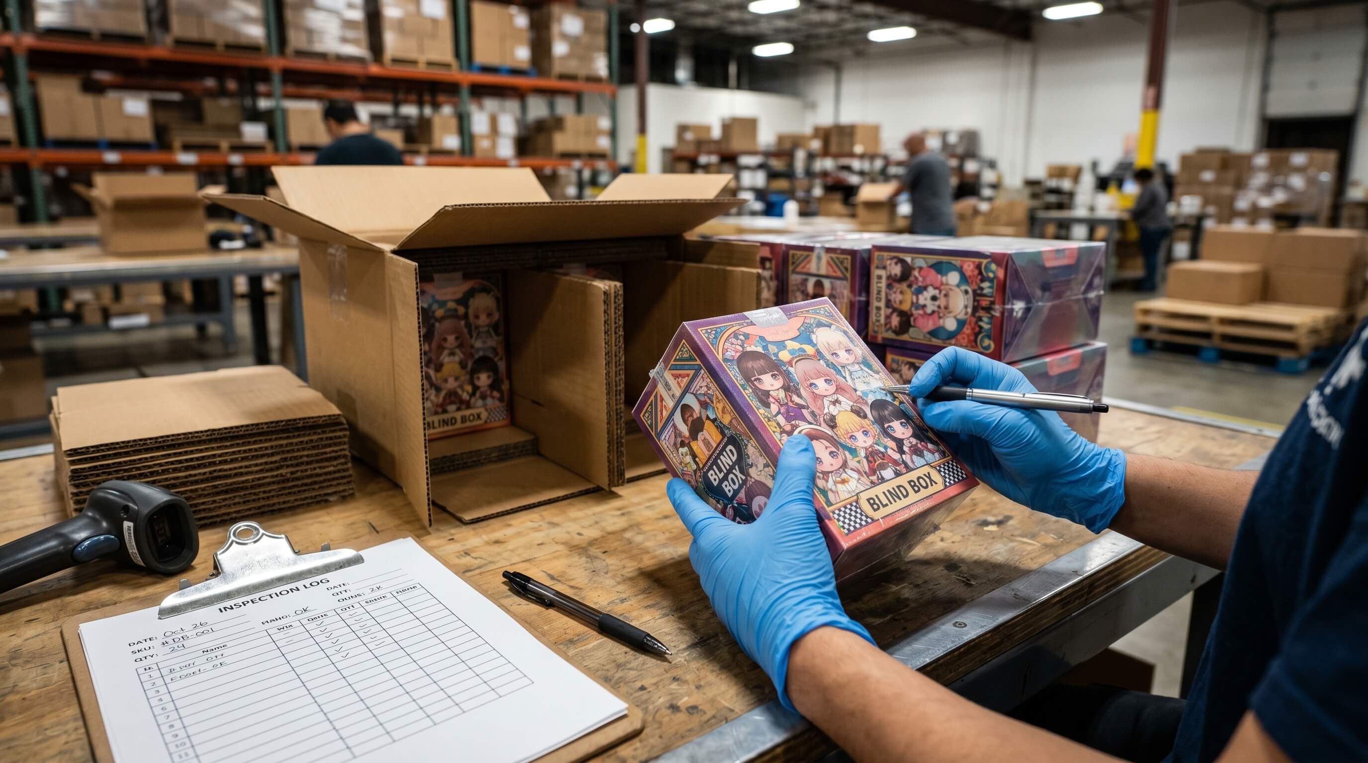 Bjd Blind Box Packaging Inspection For Retail Buyers