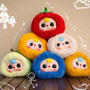 Caixa Surpresa com Bolsa com Zíper “Baby Three Fruit”