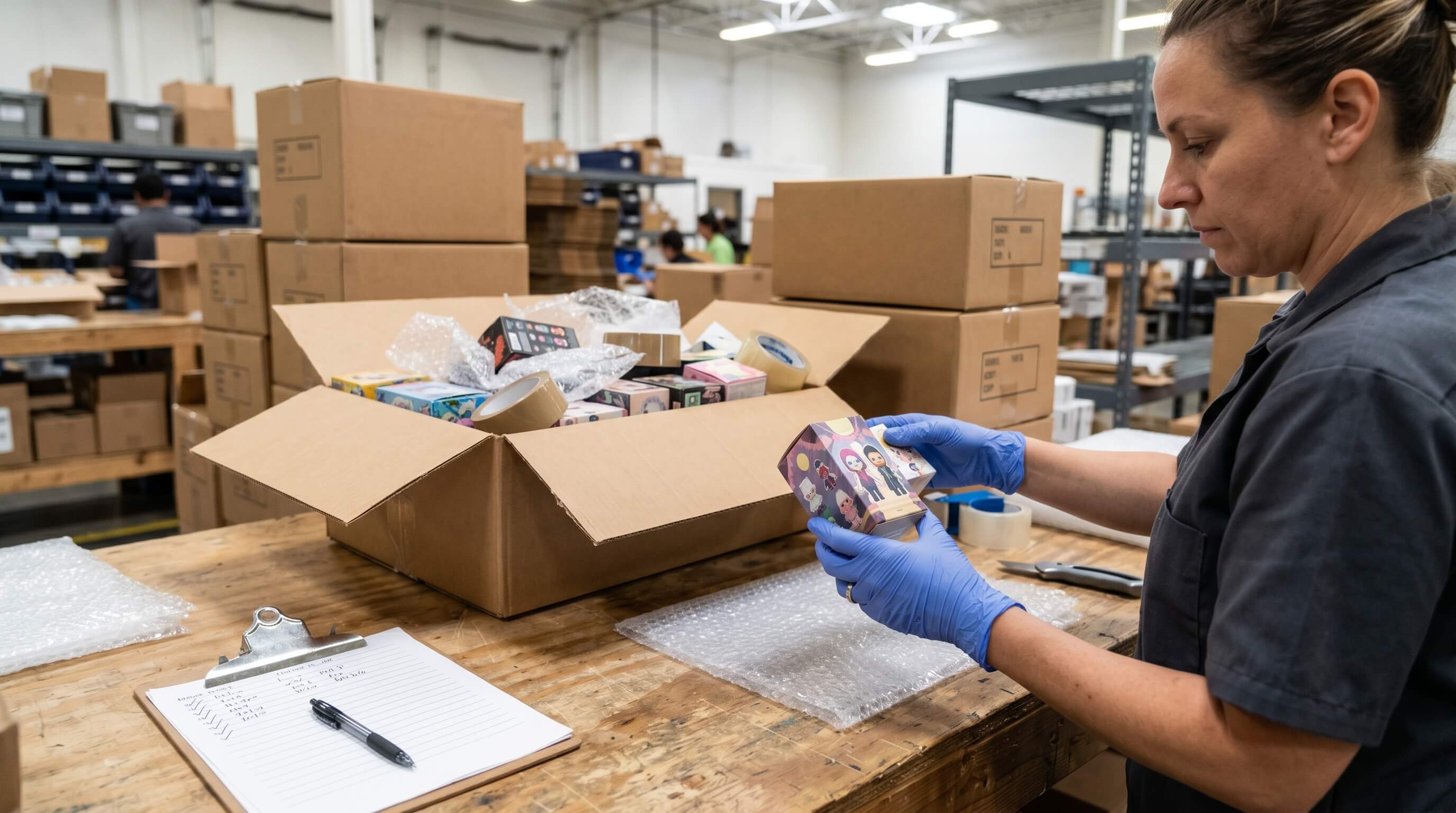 Bjd Blind Box Packaging Inspection For Retail Buyers