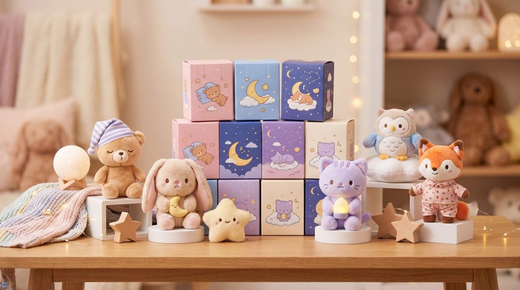 Miana Plush Blind Box Bedtime Retail Display