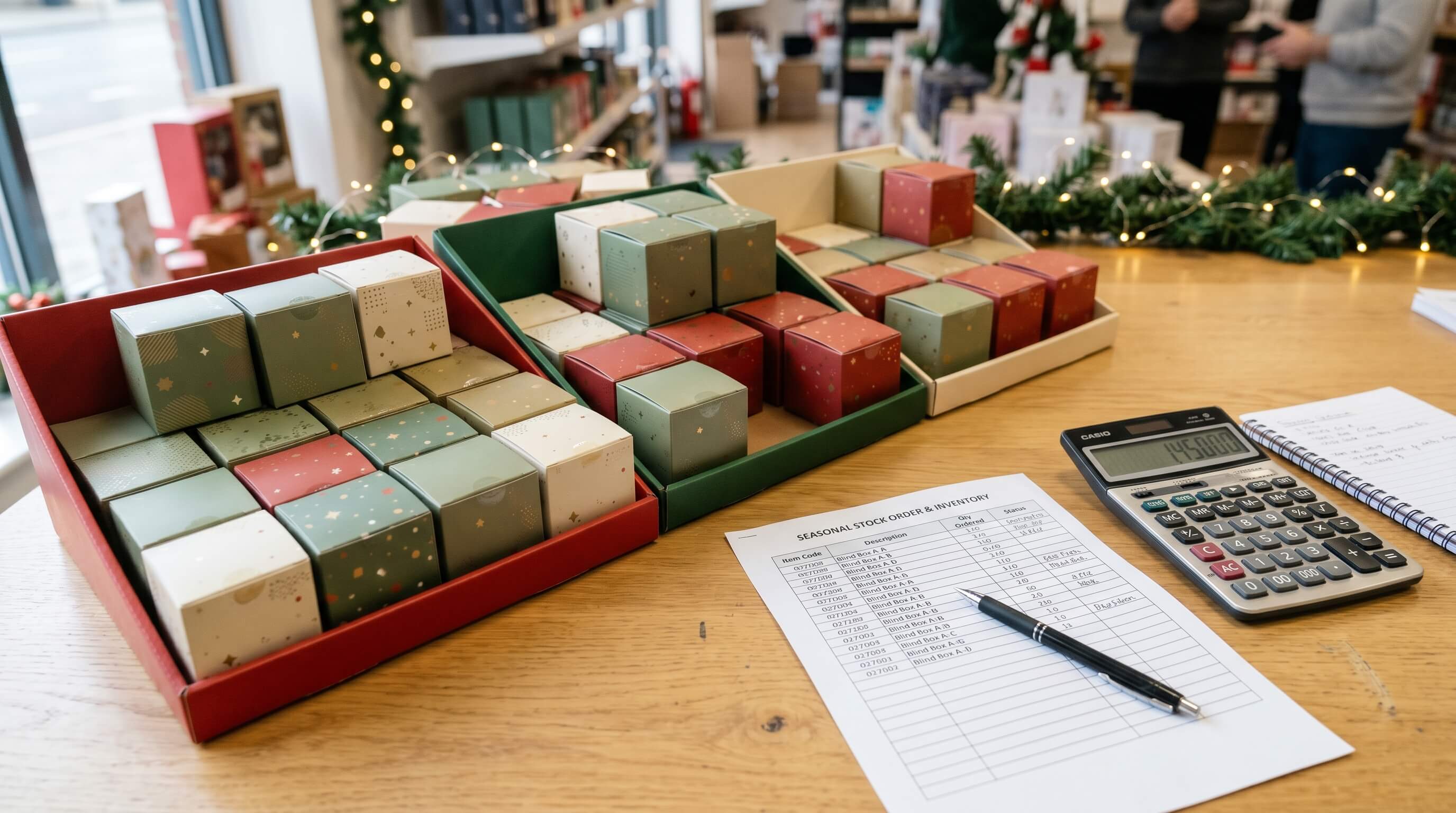 Seasonal Blind Box Assortment Planning For Nanci Christmas Gift Series