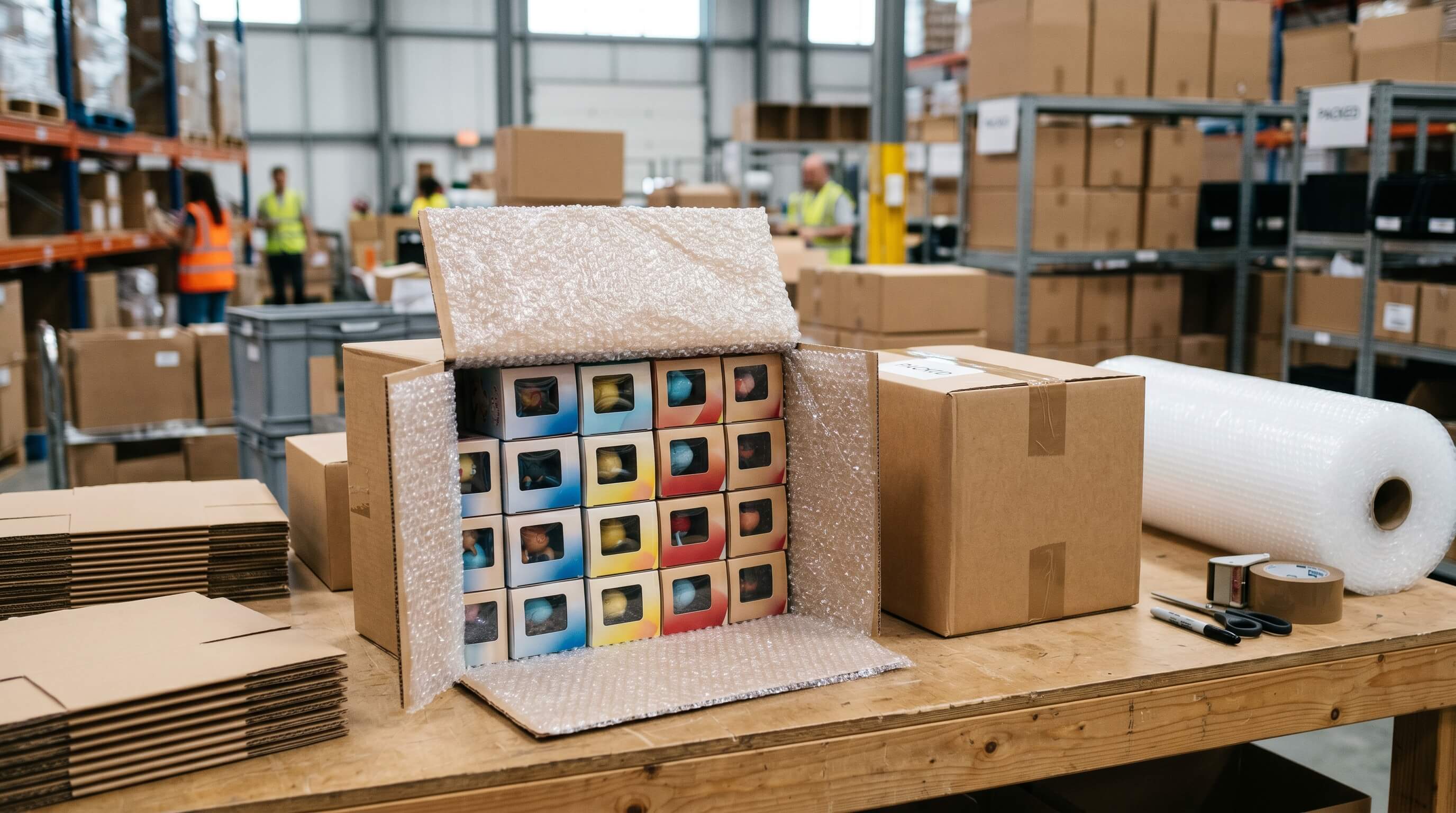 Mini Poseable Doll Packaging Checks For Retail Shipping