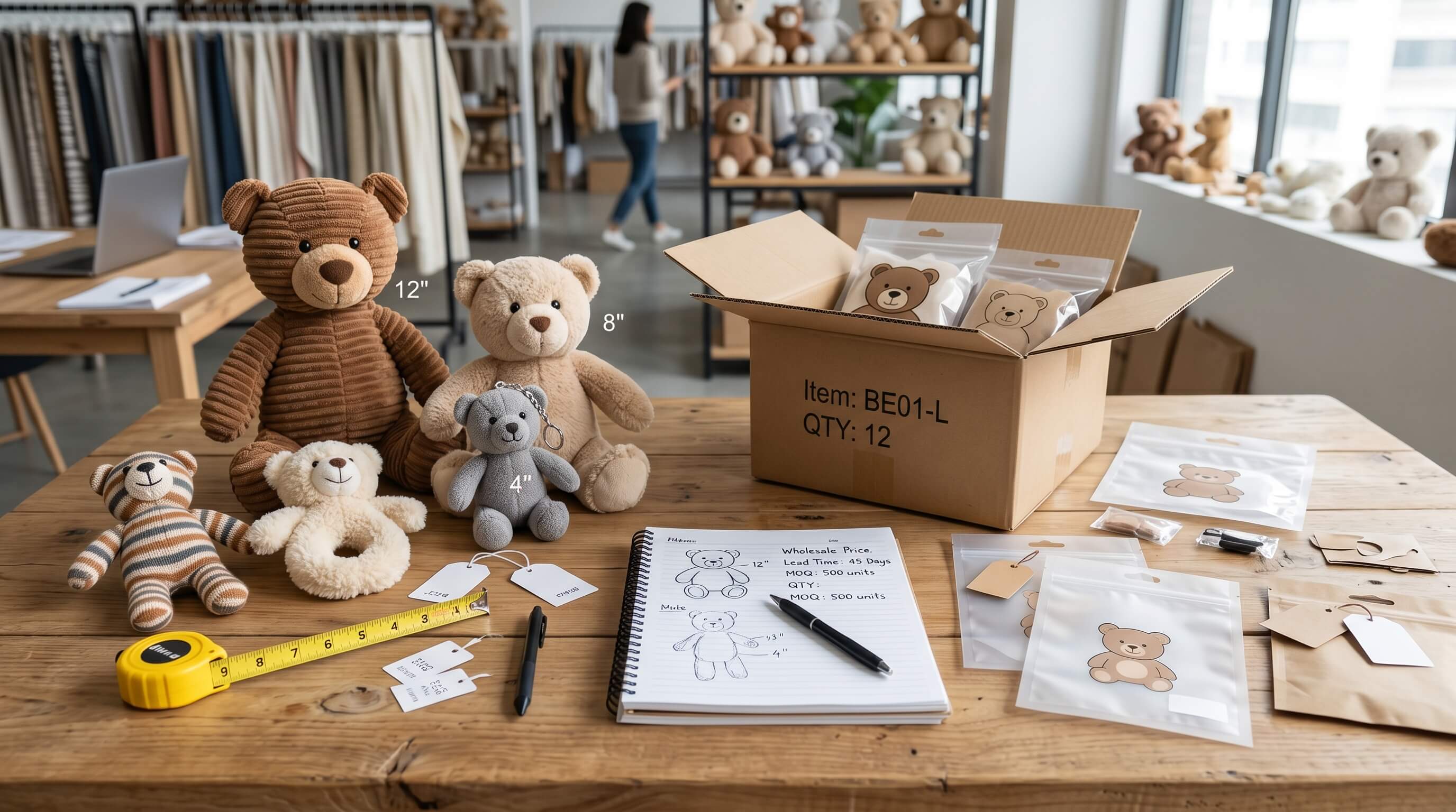 Yooki Bear Plush Specification And Quote Evaluation