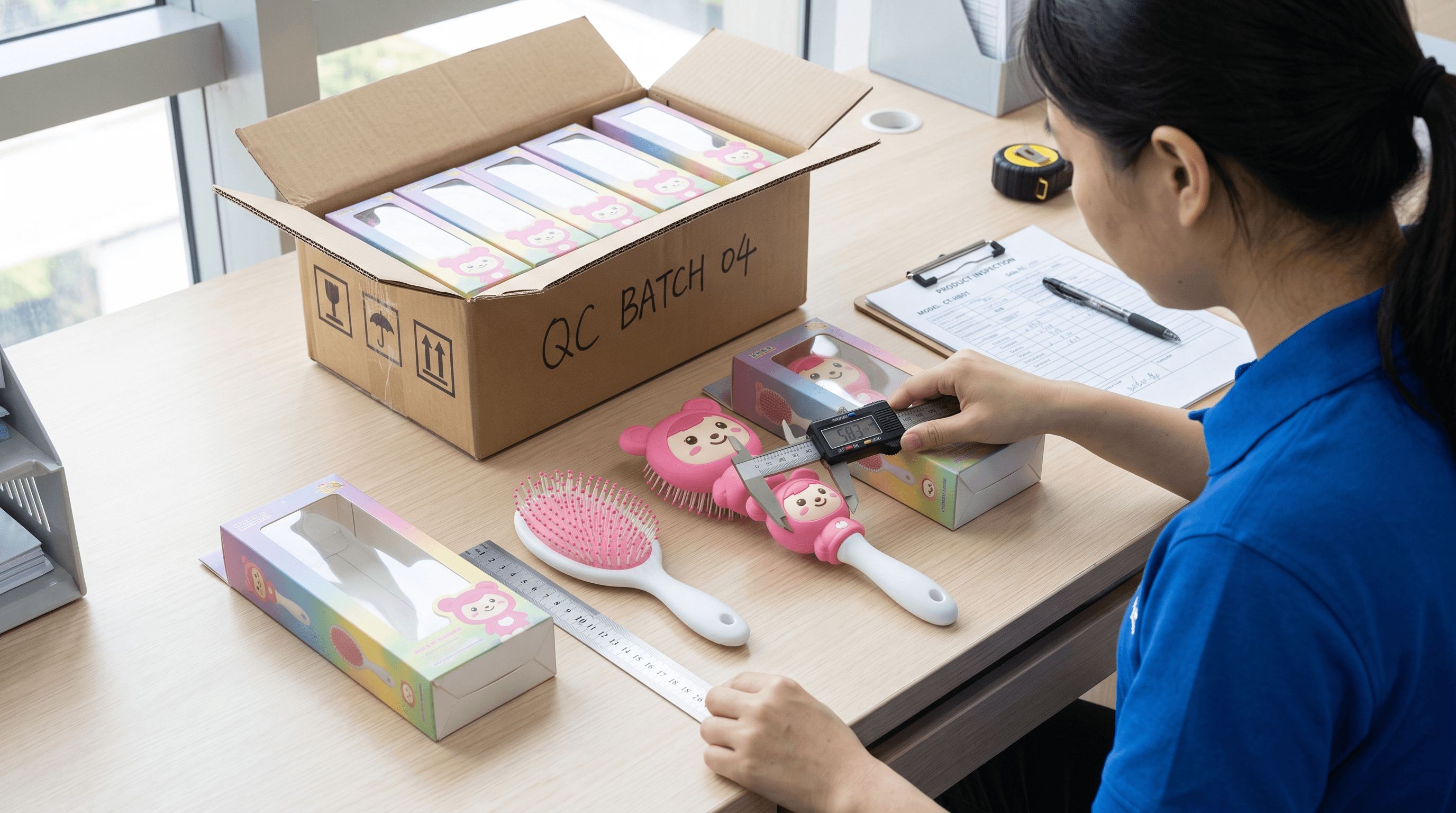 Baby Three Hair Brush Specification And Packaging Review