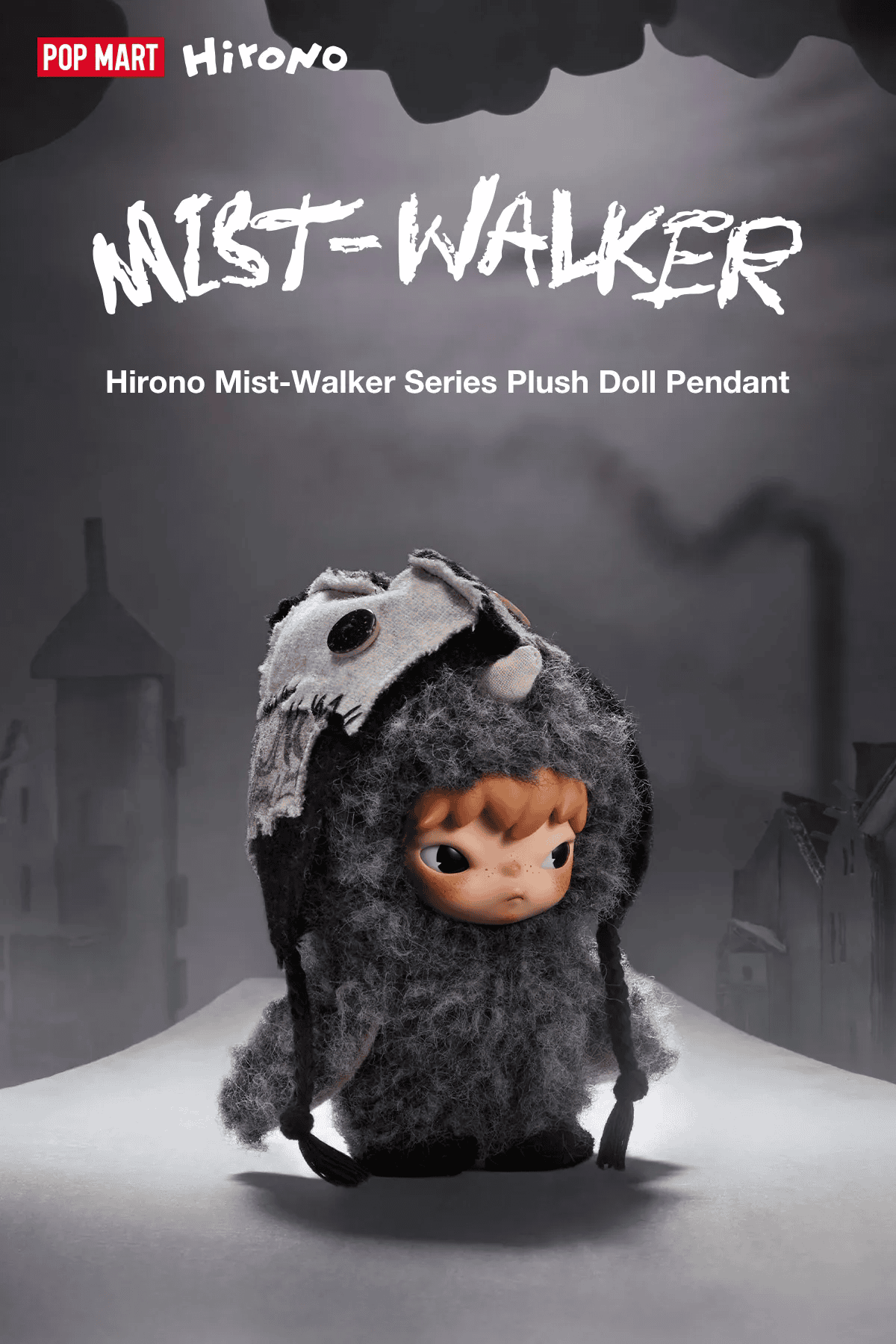Pop Mart Hirono Mist-Walker Series Plush Pendant Blind Box