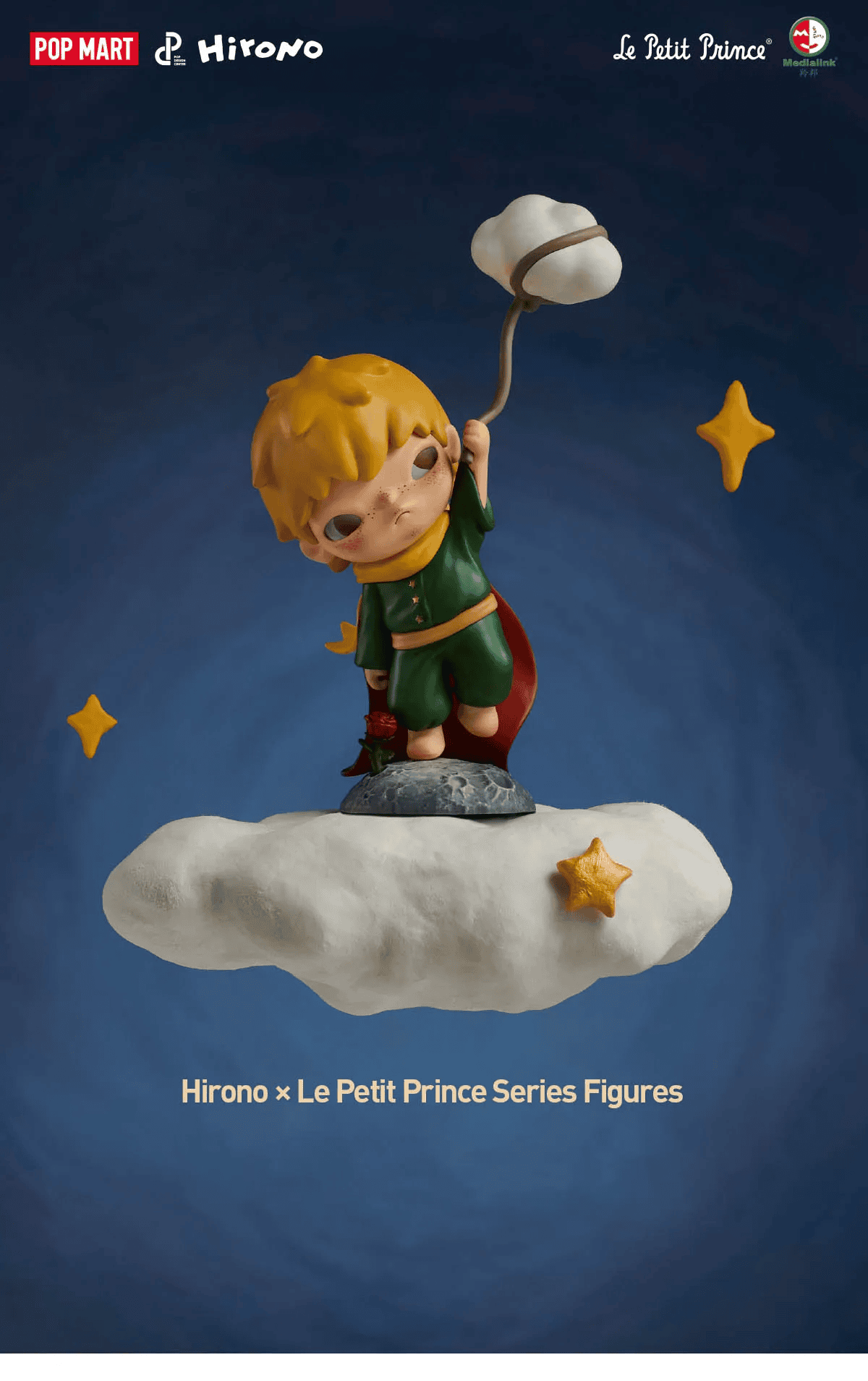 Pop Mart Hirono X Le Petit Prince Series Figures Blind Box