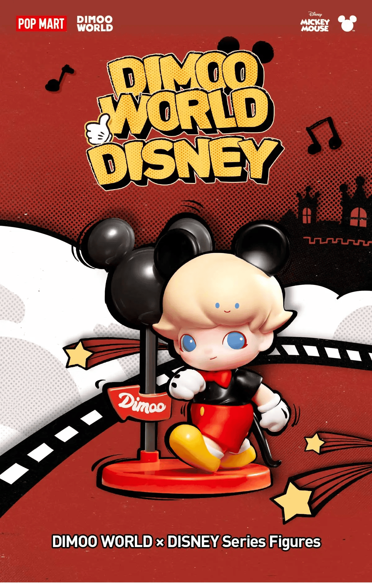 Pop Mart Dimoo World X Disney Series Figures