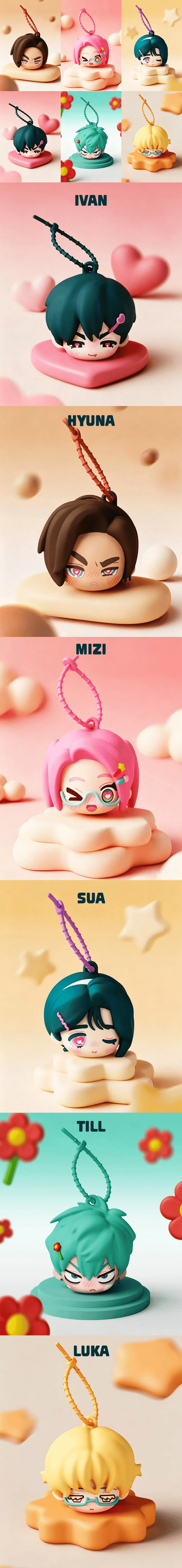 Alien Stage Aahs Series Silicone Earphone Pouch Blind Box
