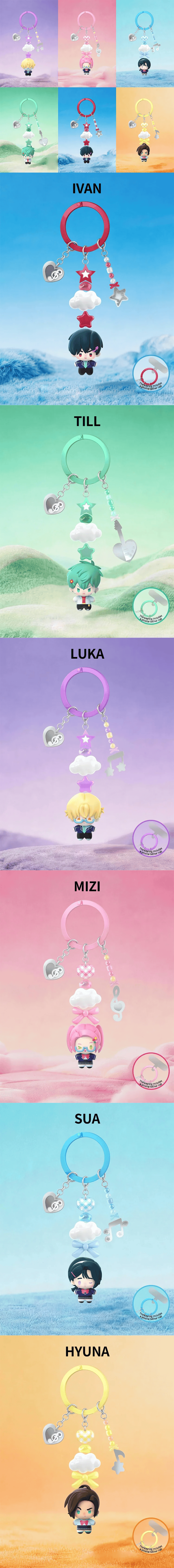 Alien Stage Aahs Series Rice Grain Chain Blind Box