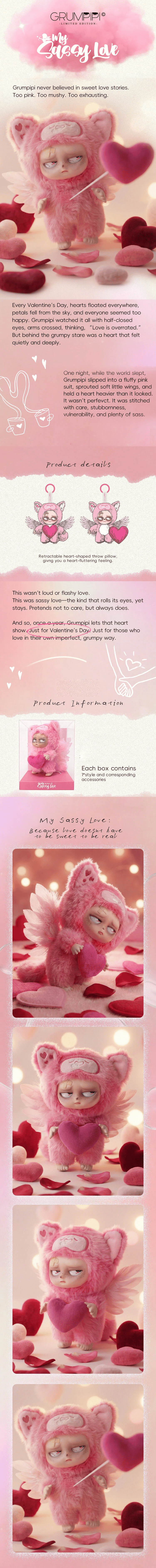 Sleepless Grumpipi My Sassy Love Series Plush Doll
