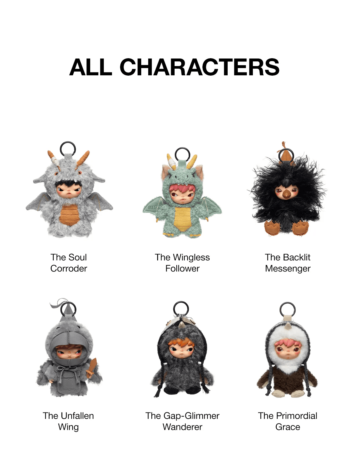 Pop Mart Hirono Mist-Walker Series Plush Pendant Blind Box
