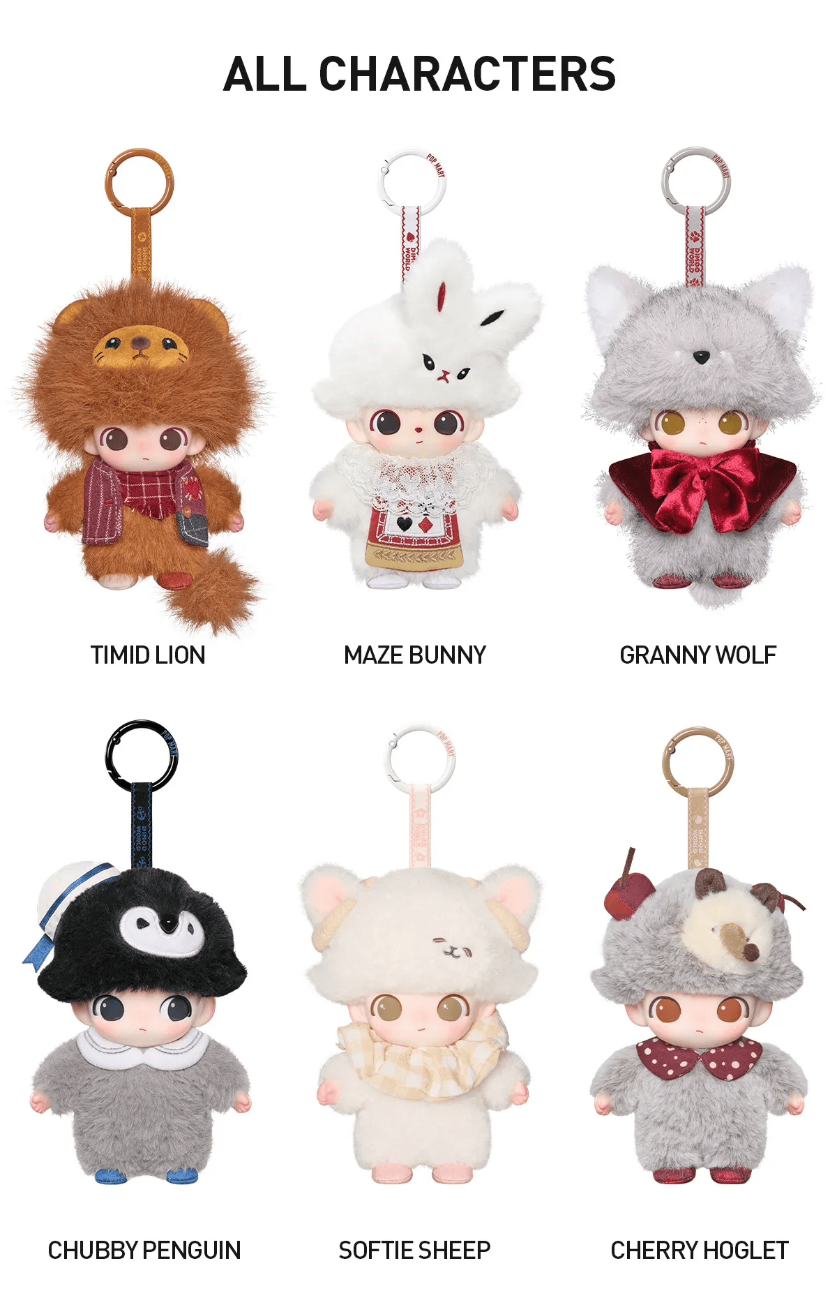 Pop Mart Dimoo The Secret Theatre Club Series-Vinyl Plush Blind Box
