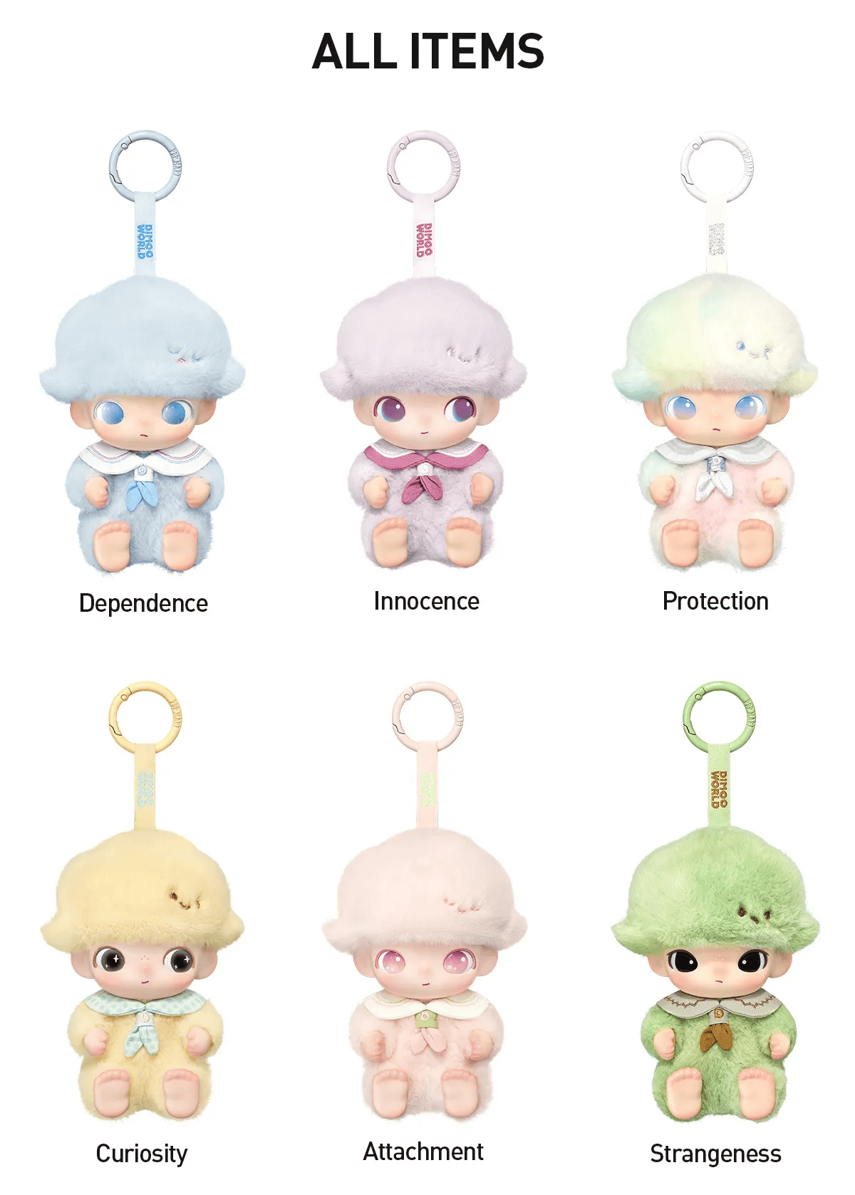 Pop Mart Dimoo Journal Of New Life Series-Vinyl Plush Pendant Blind Box