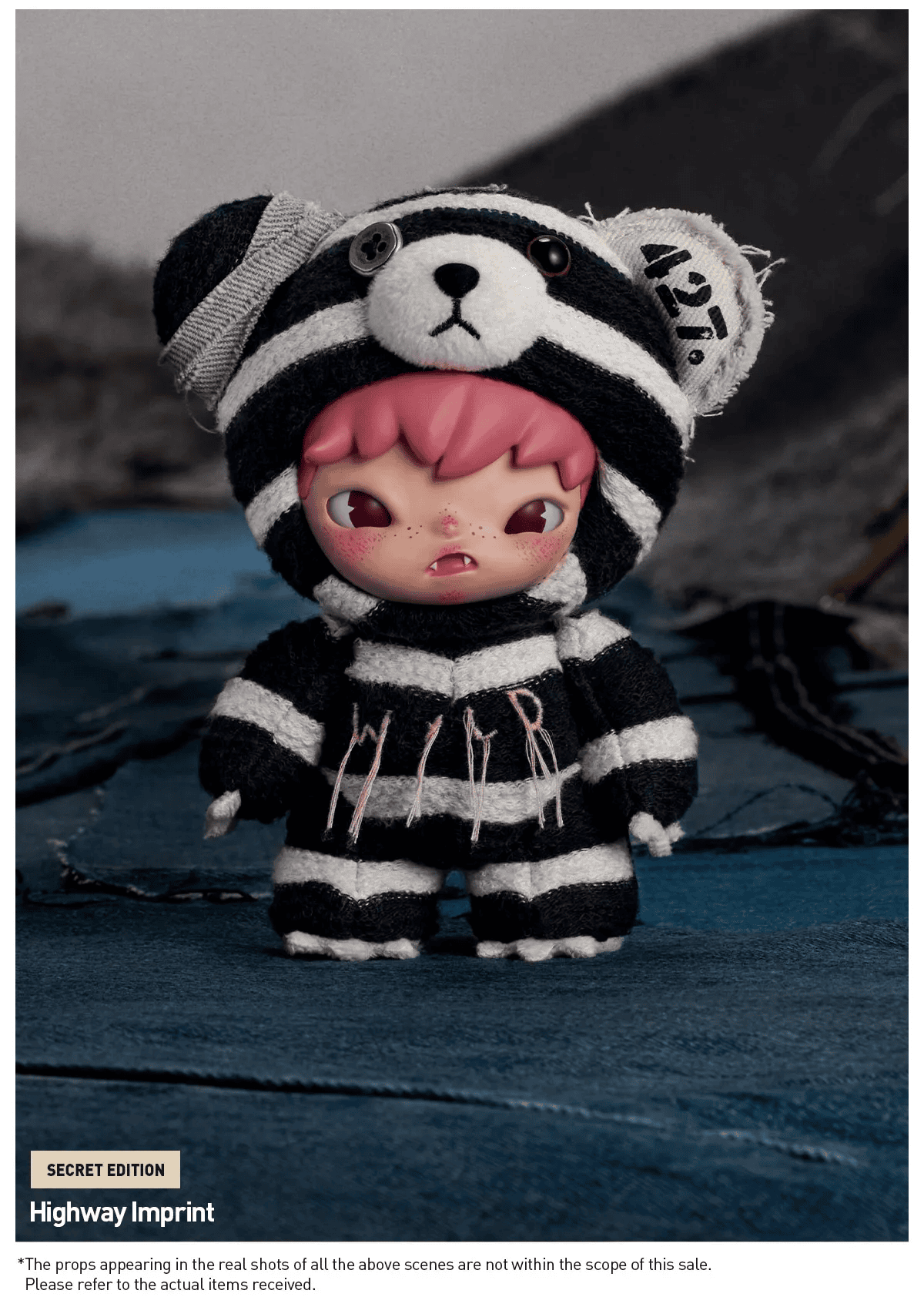 Pop Mart Hirono Road Journal Series-Plush Doll Pendant Blind Box