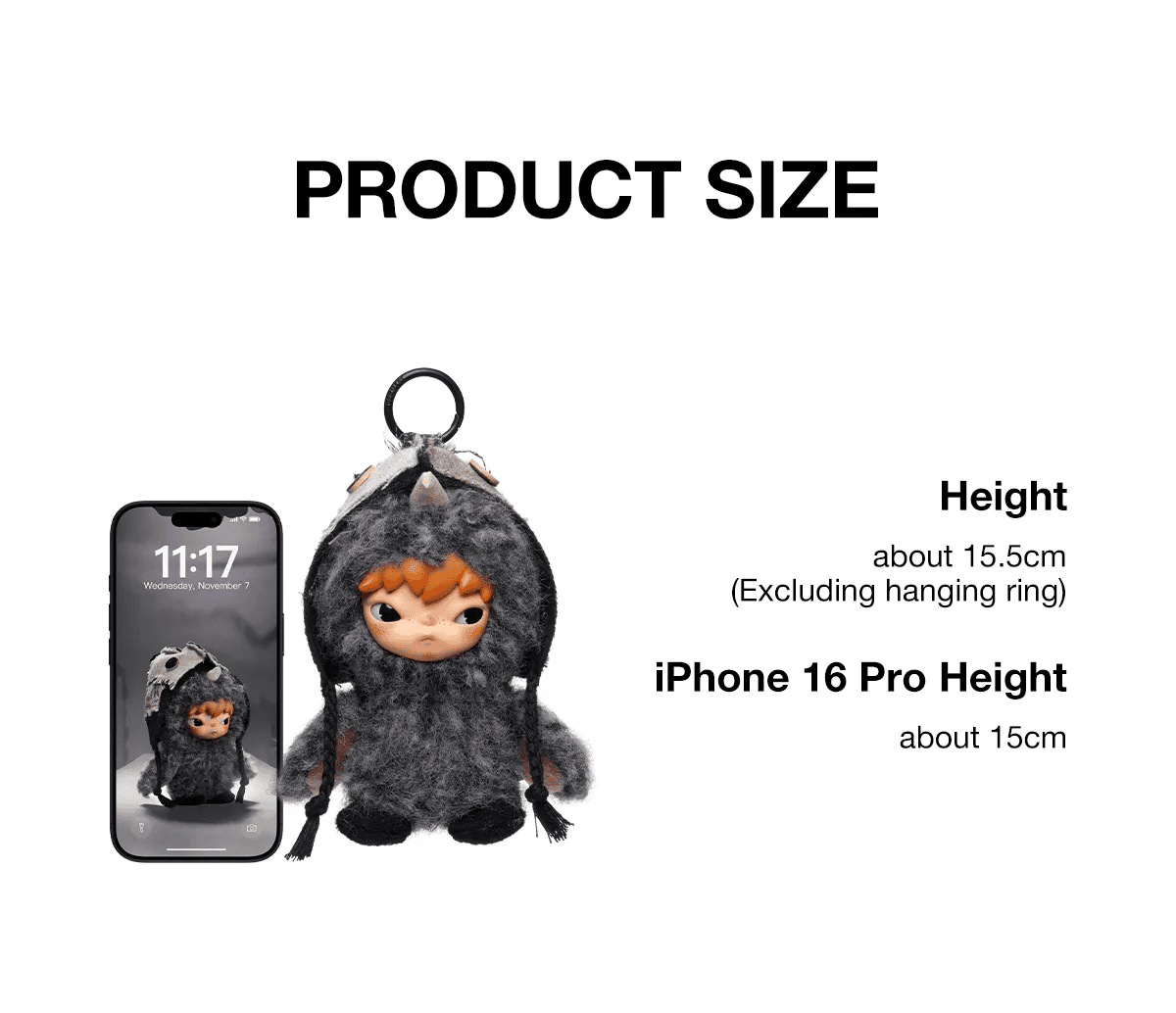 Pop Mart Hirono Mist-Walker Series Plush Pendant Blind Box