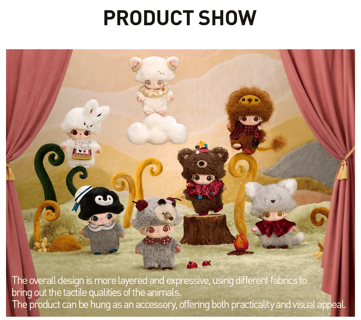 Pop Mart Dimoo The Secret Theatre Club Series-Vinyl Plush Blind Box