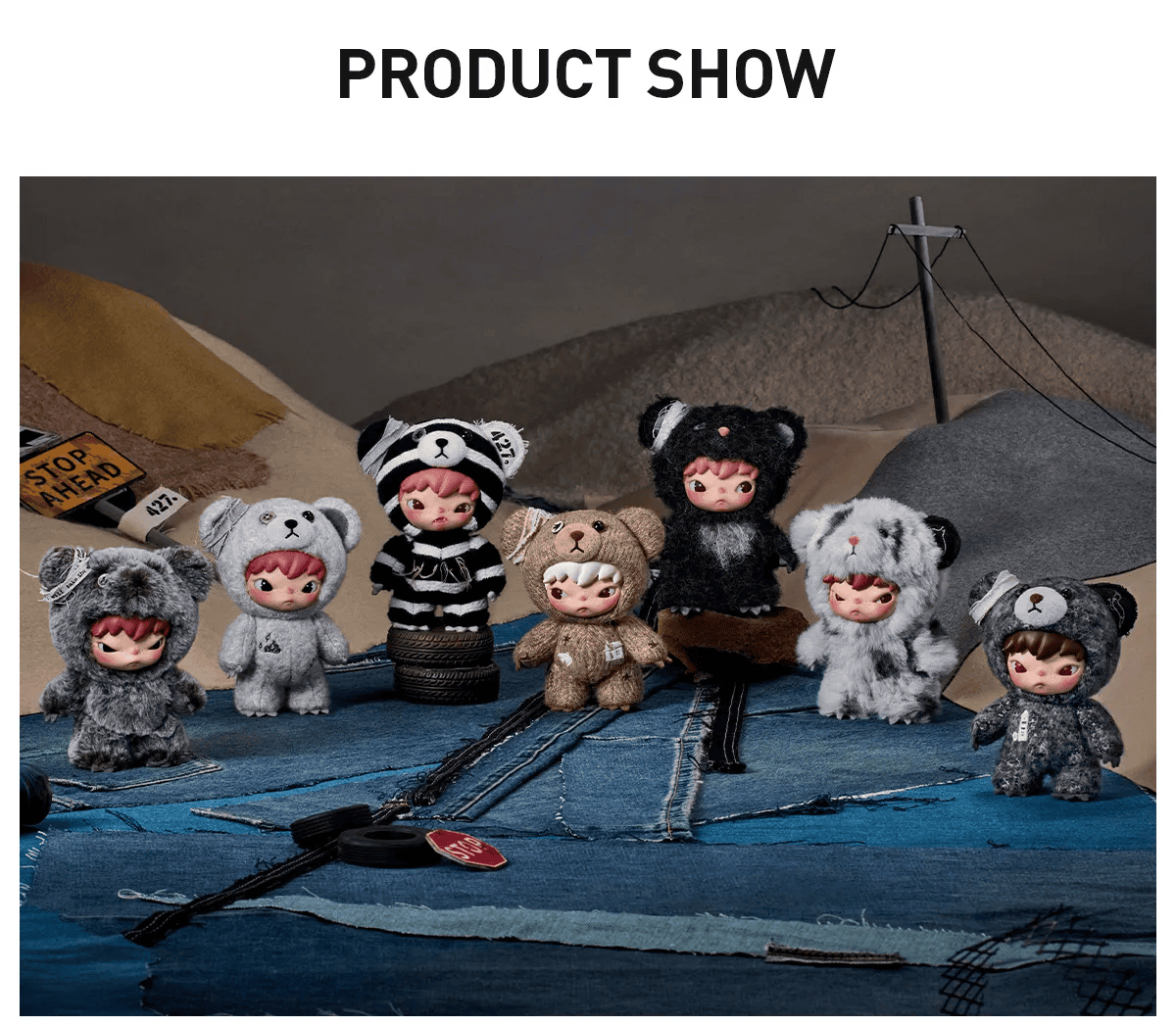 Pop Mart Hirono Road Journal Series-Plush Doll Pendant Blind Box